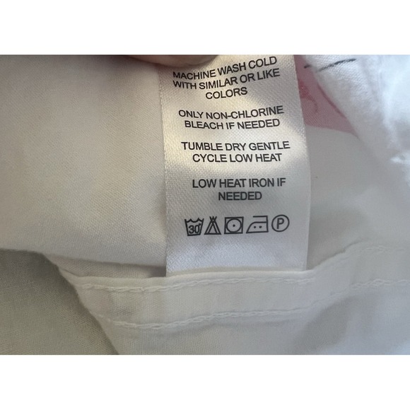 DENIM & FLOWER Shirt Mens Large White Pink Ricky Singh Flamingo All Over Print - Picture 6 of 10